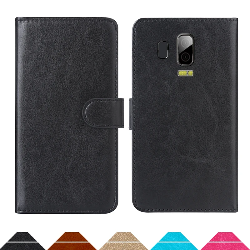 Luxury Wallet Case For Ark Benefit S503 (New) PU Leather Retro Flip Cover Magnetic Fashion Cases Strap