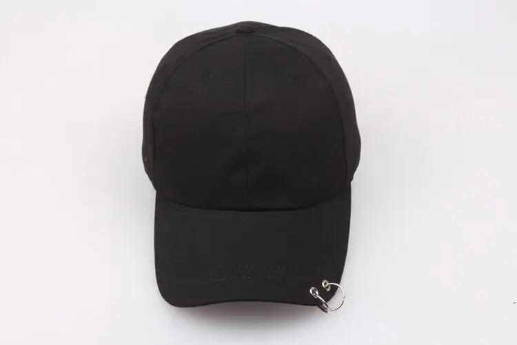 Casquette de baseball réglable avec anneau pour hommes et femmes, chapeau Snapback, sports de plein air, casquette solaire, haute qualité, mode