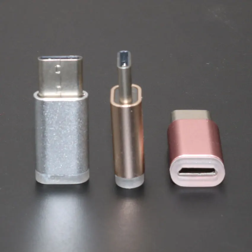 2pcs Type C to Micro USB / Micro to Type-C OTG Adapter Support Data Sync Charge Converter For Macbook Xiaomi Huawei for Samsung