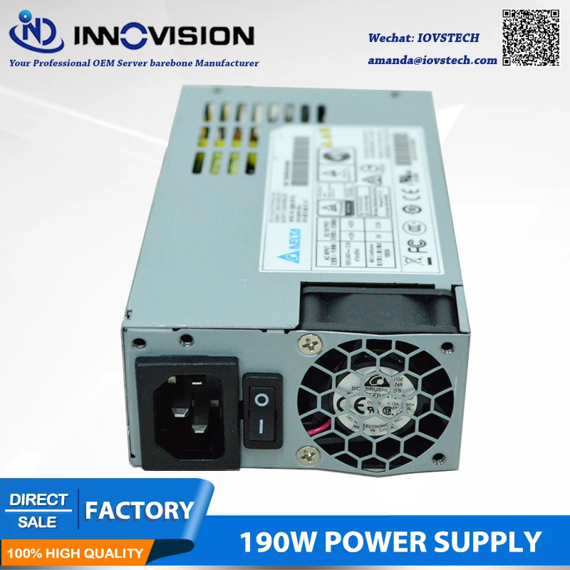 190W server PSU Hikvision CWT video recorder Power Supply DPS-200PB-185 A