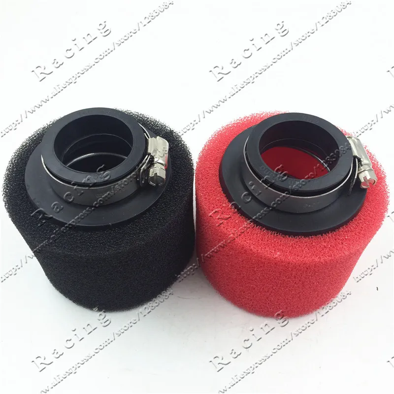 38mm 42mm 48mm 58mm  Straight Foam Air Filter Sponge Cleaner 50cc Moped Scooter CG125 150cc Dirt Bike Motorcycle