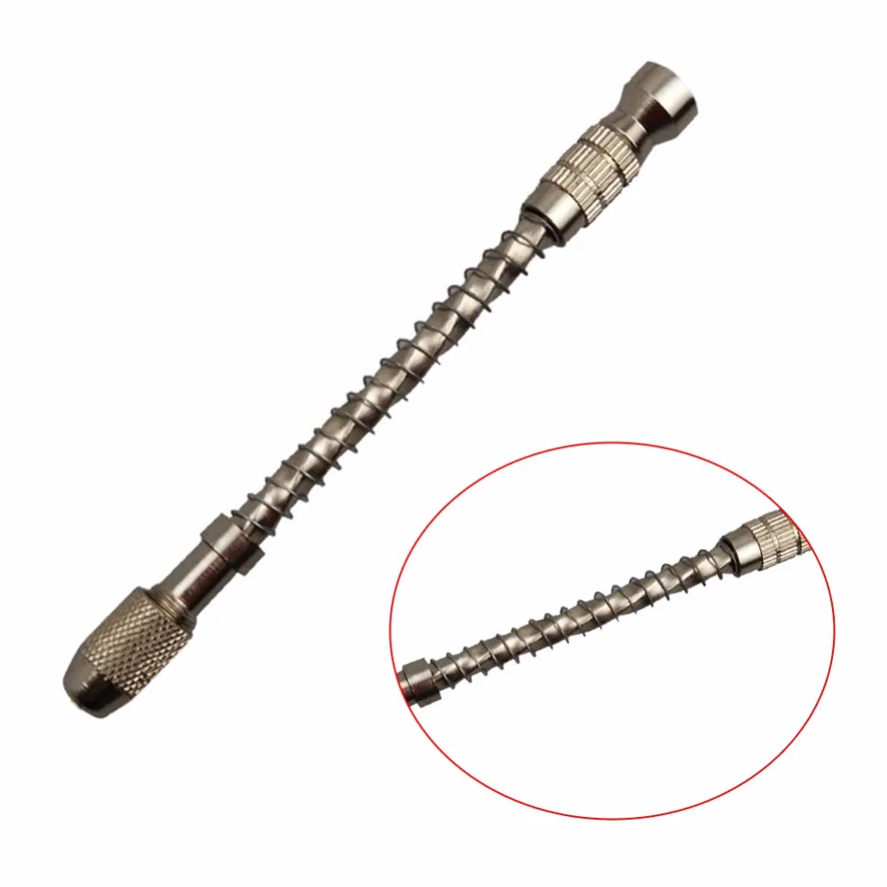 Hot Wood Spiral Hand Drill Spring Manual Wire Twisting Drilling Jewelry Craft Repair Tool Beading Walnut Hole Twist Drill