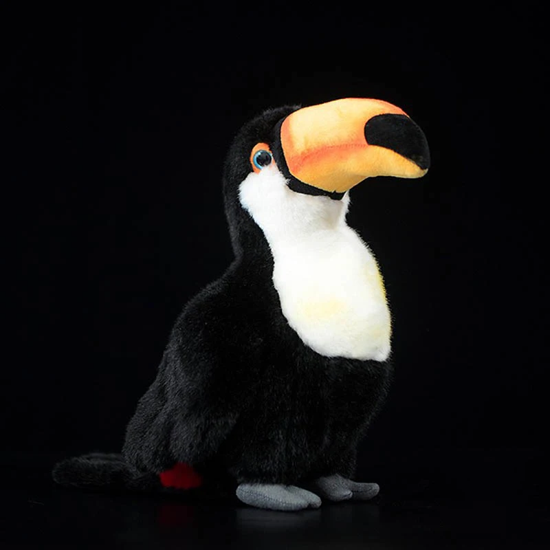 24cmCollection Hornbills Kids Plush Toys Wild Toucans Lifelike Lovely Gifts Kawaii Simulation Stuffed Animals Dolls Cute Present