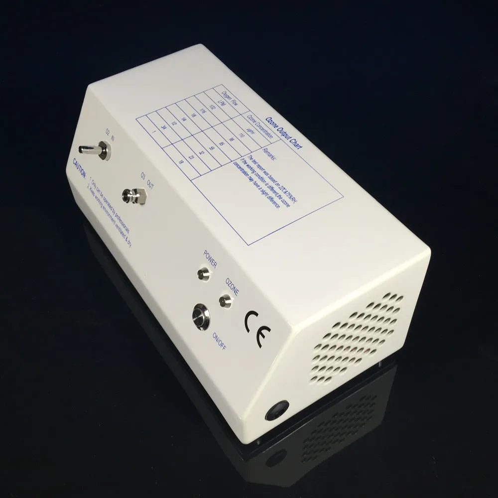 OZOTEK CE,EMC,ROHS Approved TITANIUM Electrode Ozonator Ozone Generator Machine with Concentration Up to 110ug/ml