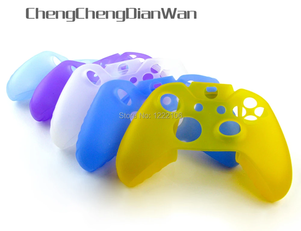 

ChengChengDianWan Silicone Cover Case For Xbox One Controller Silicone Gel Protective Case For XboxOne Controller Wireless 50pcs