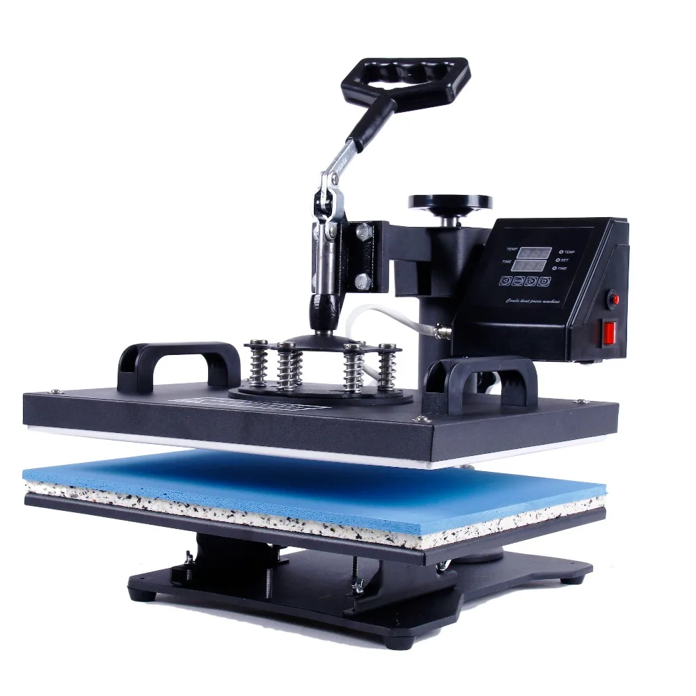 Advanced Slide Design 9 In 1 Heat Press Machine , Heat Press/Sublimation printer For Tshirt / Cellphone Case Etc CE Approved