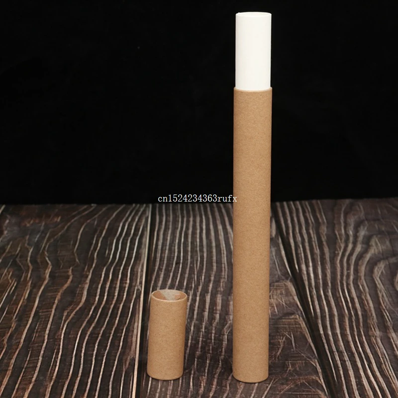 

100pcs Storage Box for 10g/20g Joss Stick Convenient Carrying Kraft Paper Incense Tube Incense Barrel Small Wholesale