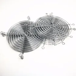 10 PCS Metal Cooling Fan Grill Cover Radiating Protective Cover Net Filter Guard 80mm/90mm/120mm  Fan Iron Net