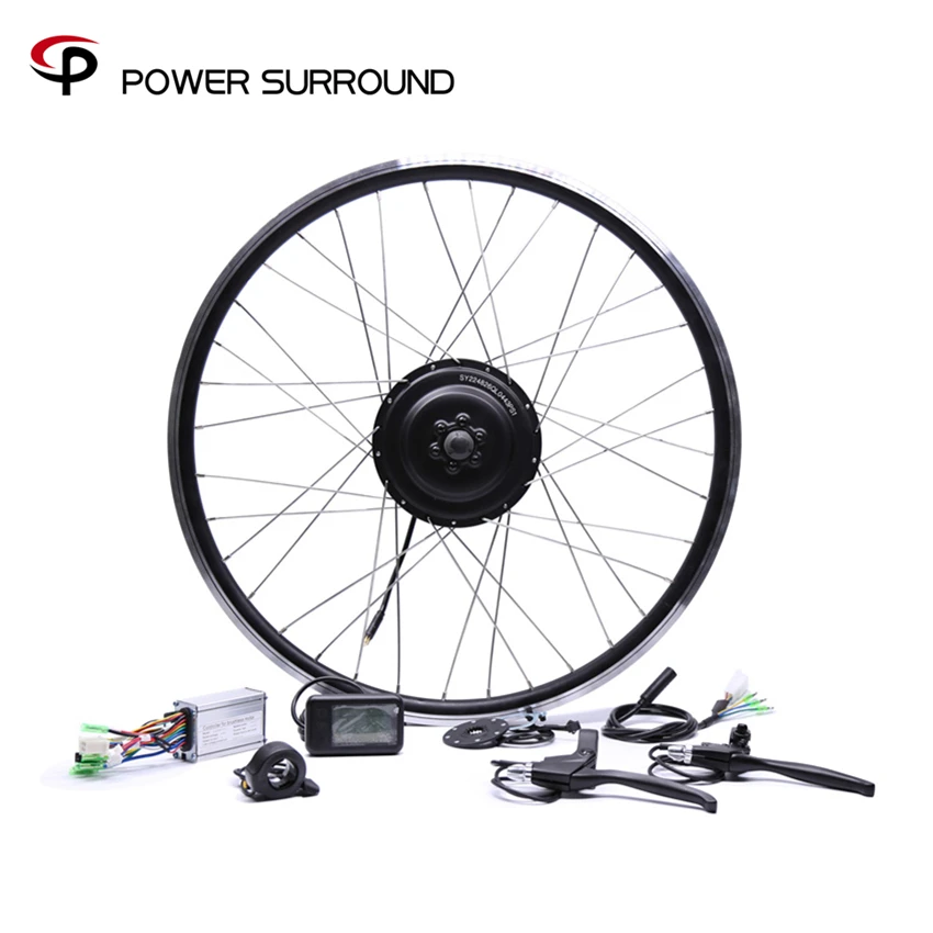 

Electric Bicycle Bicicleta Eletrica 36v350w Front/rear Electric Bike Conversion Kit Brushless Hub Motors 20'' 26'' 28''