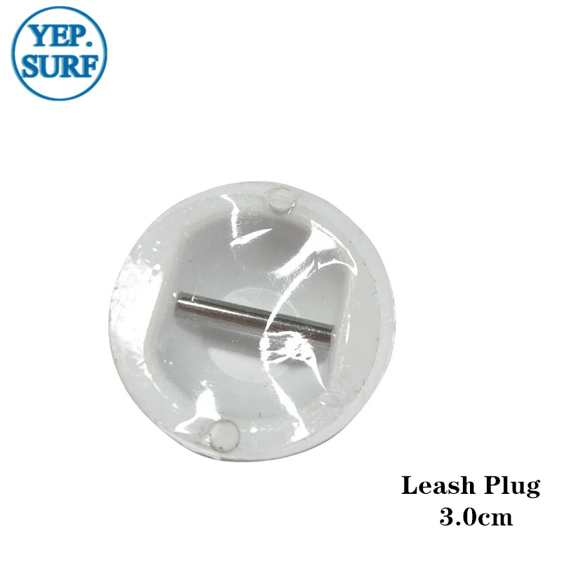 

Plastic Leash Plug for Surfboard, White Plugs, 3.0 cm, 10Pcs per Set