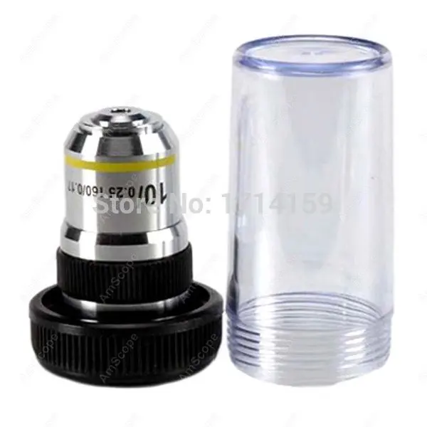 

Microscope Objective-AmScope Supplies 10X Achromatic Microscope Objective