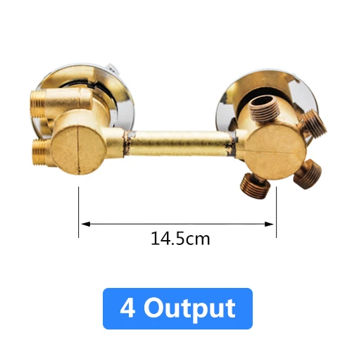 Vagsure 2/3/4/5 Manieren Outlet Messing Mengkraan Omstelling Thermostatische Douchekranen kraan Temperatuur Mengkraan Schroef Badkamer