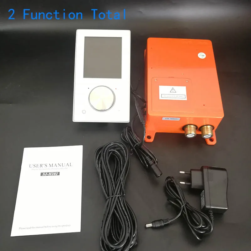 Imagem -06 - Válvula Misturadora Torneira Inteligente Termostato Touchscreen Inteligente Duche de Chuveiro Painel Oculto Lcd Digital Banheiro