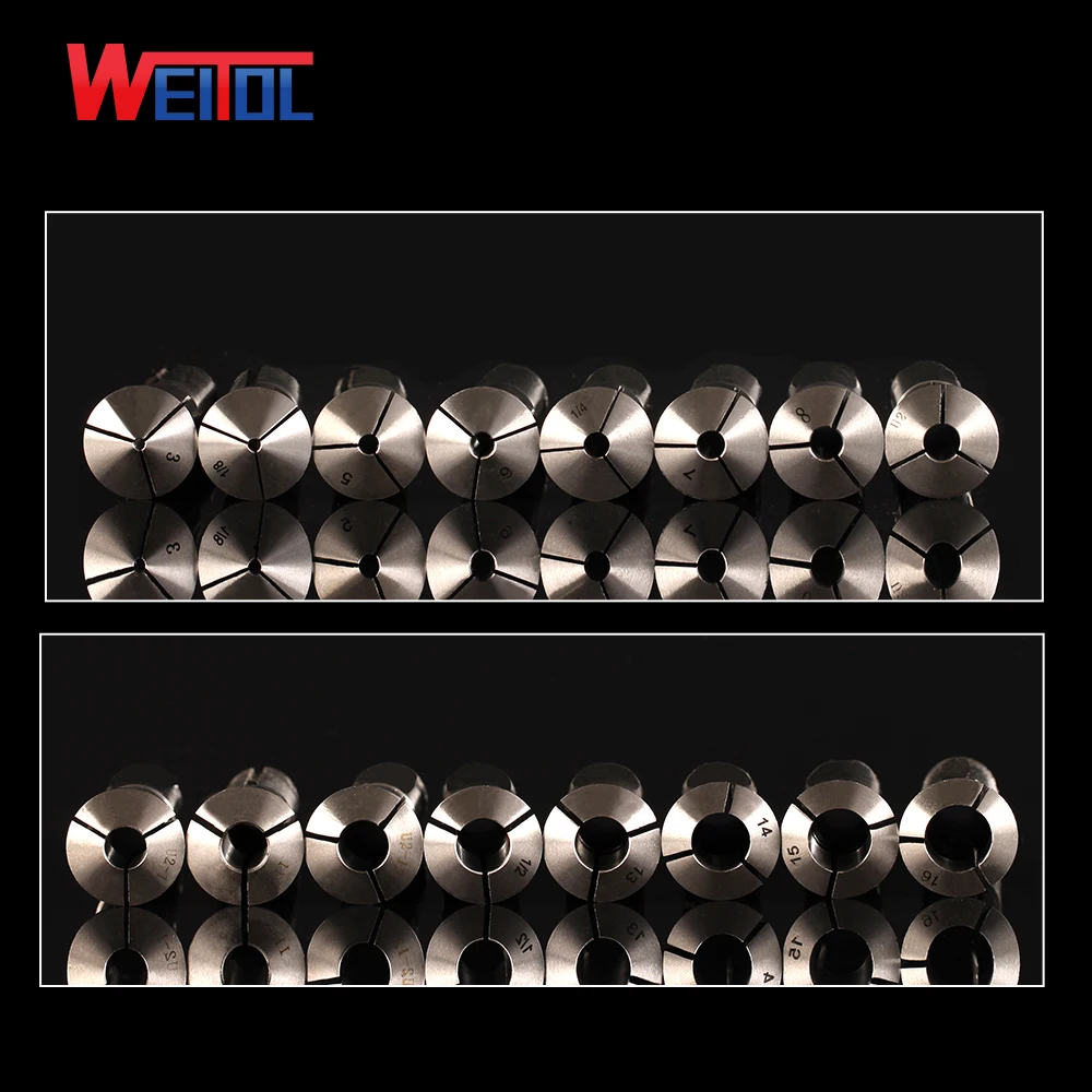 Weitol high precision grinding machine collet spring collet R8 collet grinding machine tools accessories for milling cutter