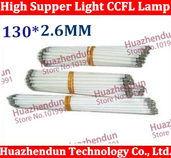 

50pcs/lot Free Shipping CCFL 130mm LCD LAMPS 130*2.6 MM 13cm LCD Backlight Lamp LCD Monitors Hot sale