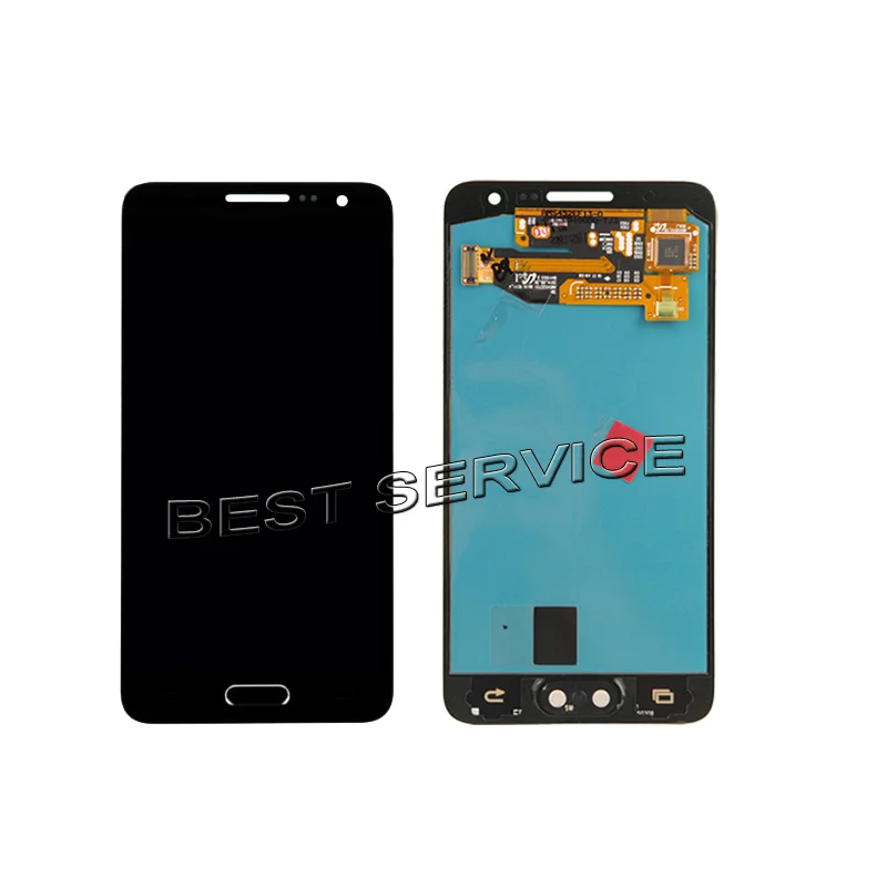 Imagem -03 - Amoled para Samsung para Galaxy a3 A300 A3000 A300fu Sm-a300f Lcd Display Touch Screen Digitador Assembly Pode Ajustar o Brilho