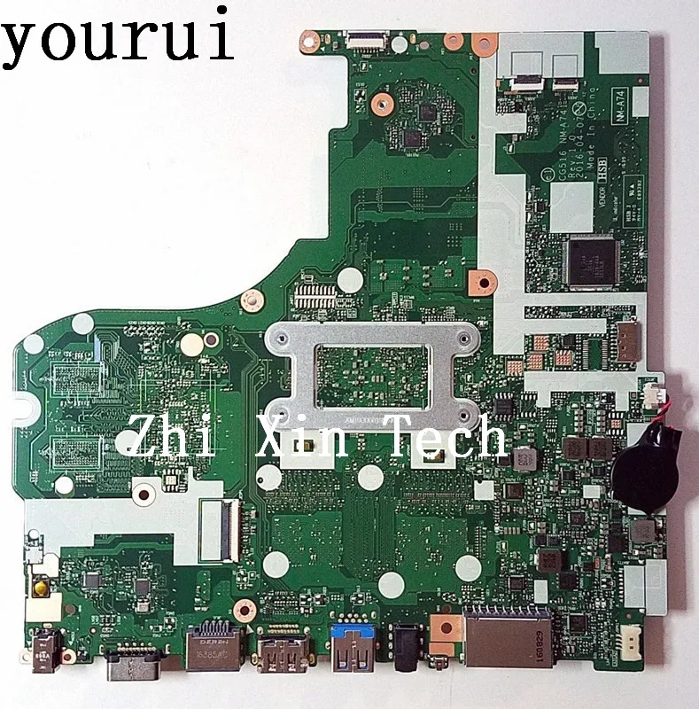 yourui For Lenovo ideaPad 310-15 310-15ABR Laptop Mortherboard AMD A10-9600P 4GB 5B20L71657 CG516 NM-A741 Fully Tested