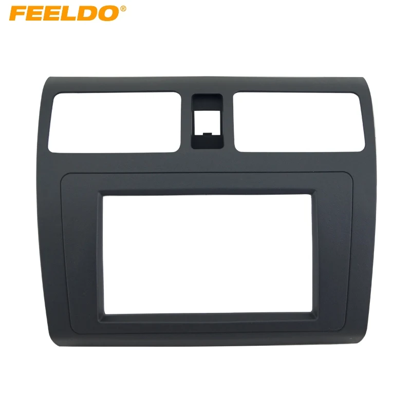 

FEELDO Car DVD/CD Radio Stereo Fascia Panel Frame Adaptor Fitting Kit For SUZUKI Swift Black #HQ4396