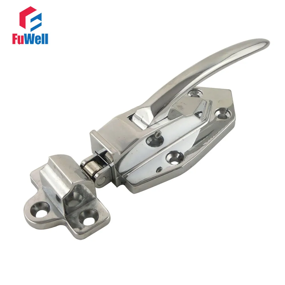 

1pc Oven Door Lock Zinc Alloy Door Handle Lock Latch for Oven Freezer Cooler Cabinet