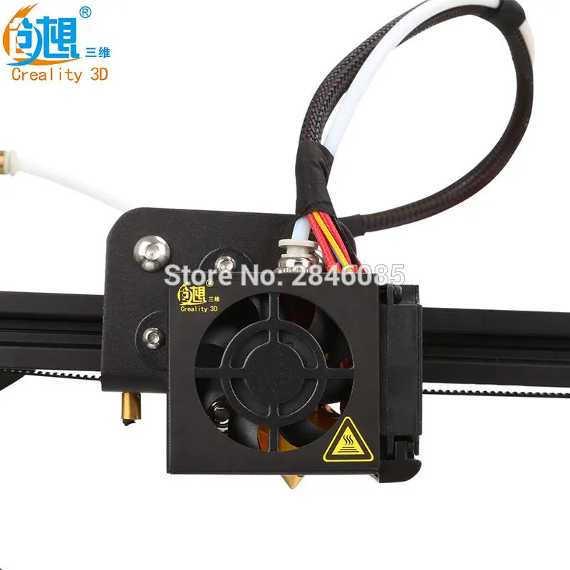 

Creality 3D Full Assembled Extruder Kits With 2PCS Fans Fan Cover Air Connections Nozzle Kits for CR-10 Series 3D Printer Parts