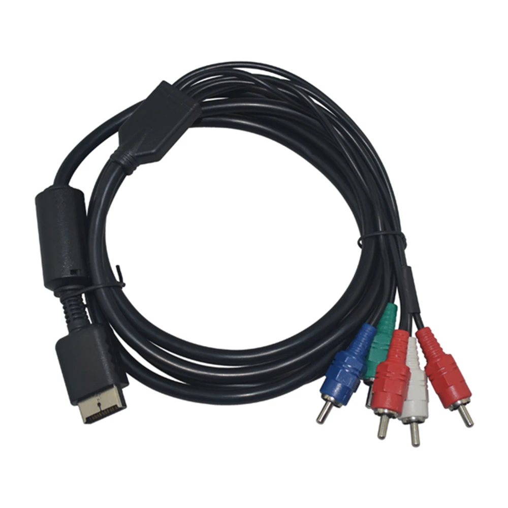 NEW for SONY Playstation 2 3 PS2 PS3 Slim HD Component AV Video-Audio Cable Cord universal color line