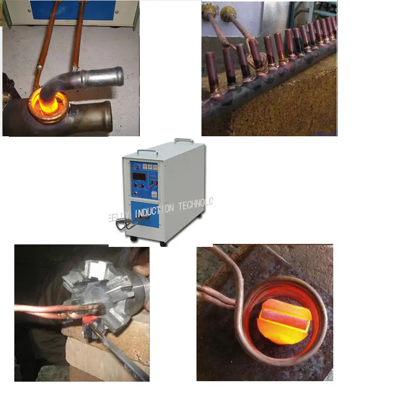 

Factory outlet 7KW single phase Induction high frequency Heating brazing Welding Machine IGBT Induction Heater Brazing Machine