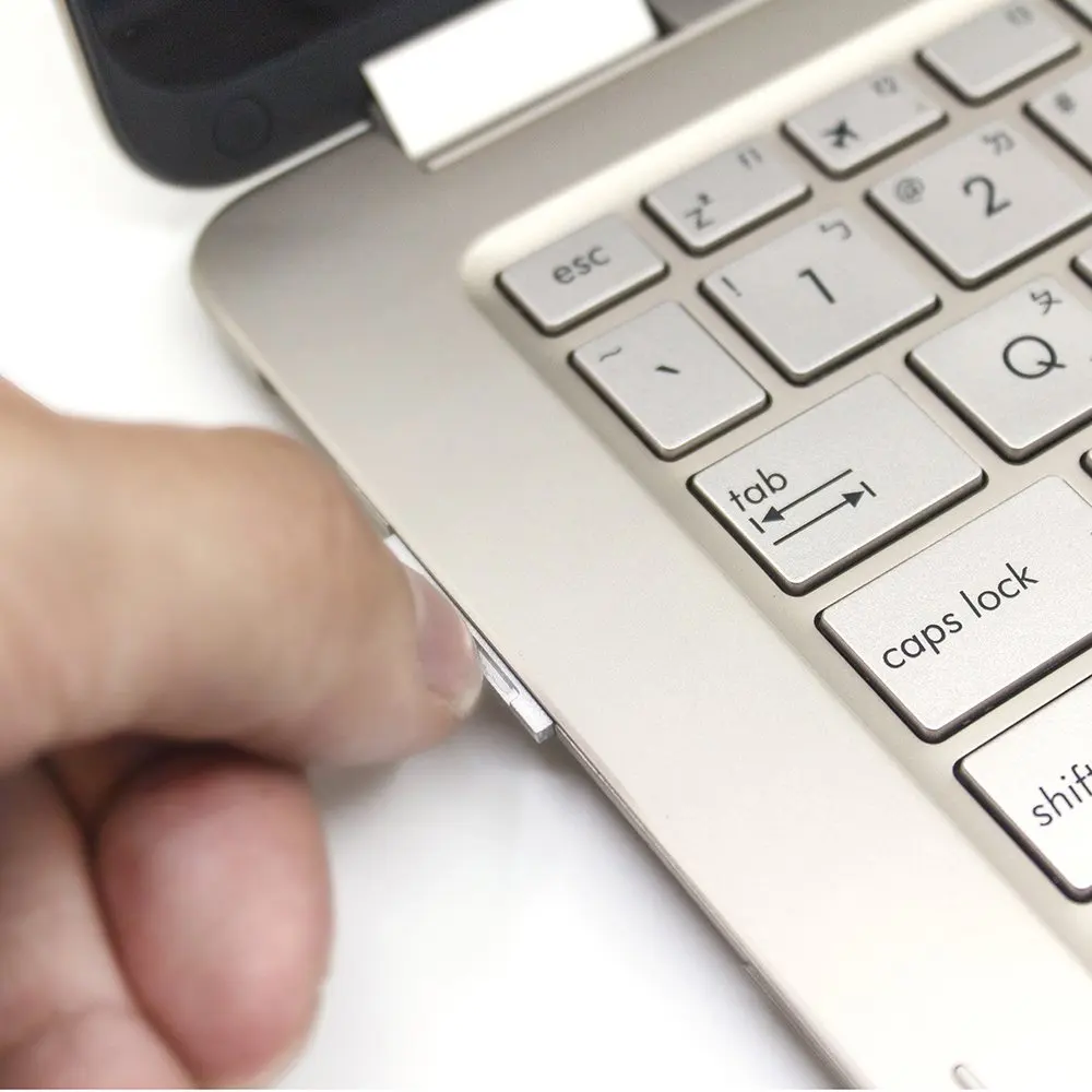 BaseQi ASUS 610A Aluminum Stealth Drive Micro SD/TF Card Adapter SD Card reader For ASUS ZenBook Flip UX360CA and ASUS UX31A