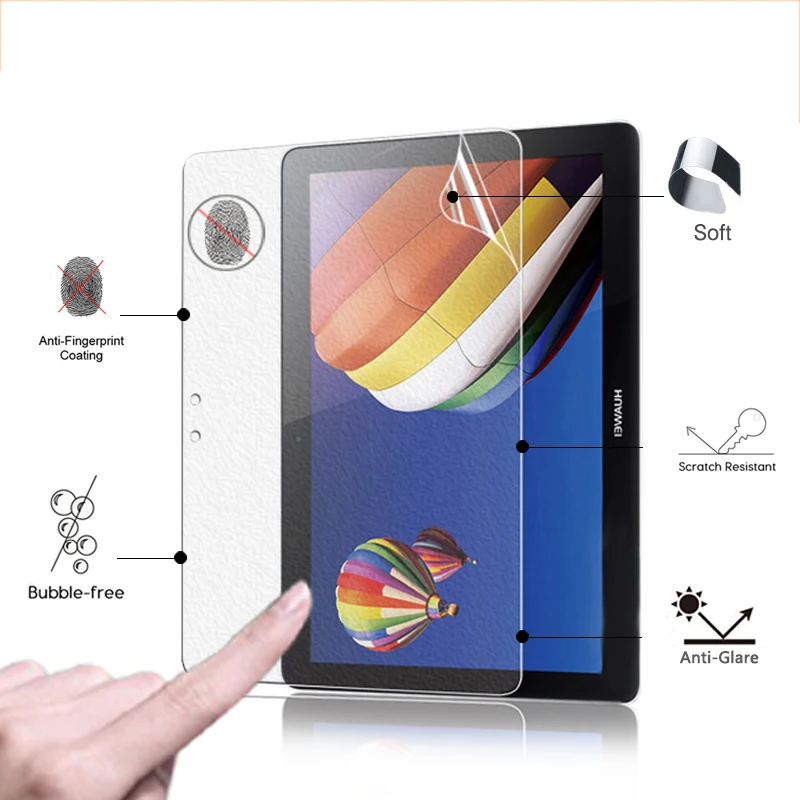 

Anti-Glare Screen Protector Matte Film For Huawei MediaPad 10 Link S10-231U 10.1" tablet screen protective film + Retail package