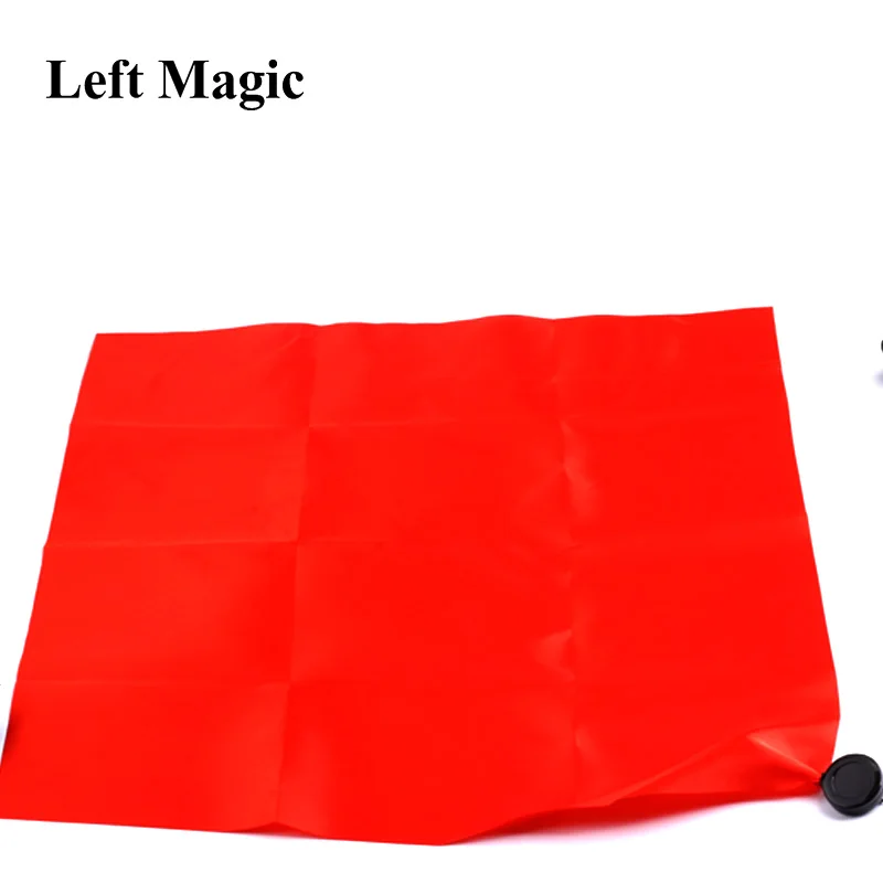 35*35cm silk thru cane Magic Tricks silk for professional magicans Streets Props Tools wholesale  E3079