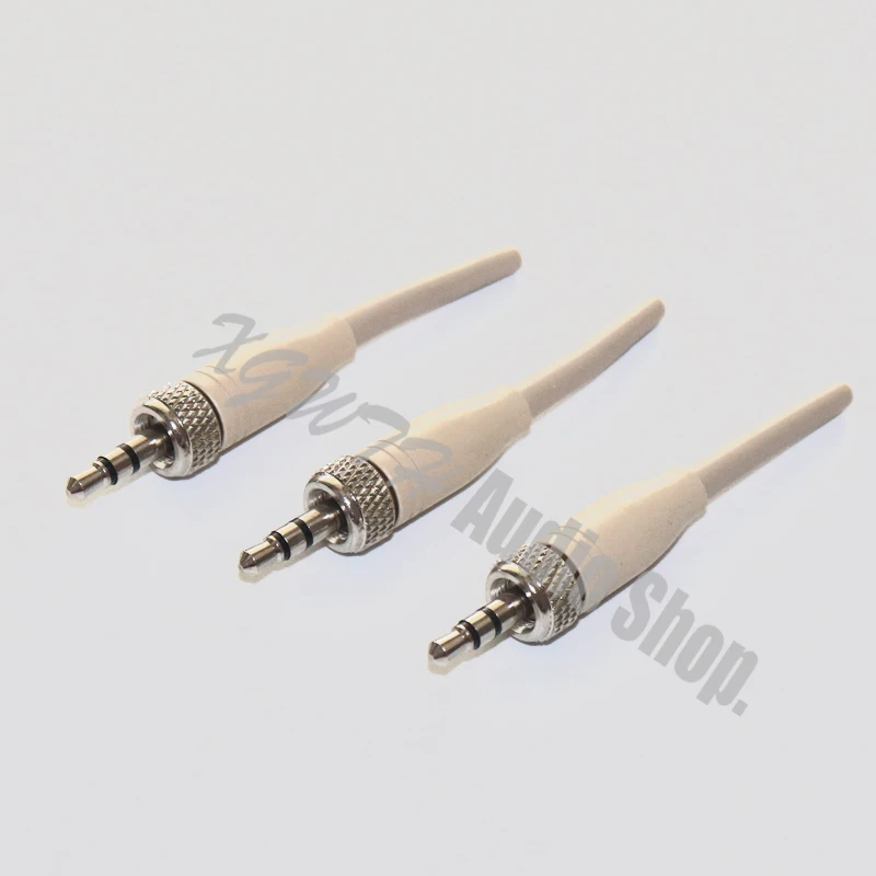Mini 3.5mm Stereo Lock Jack Plug 3.5 Stereo Screw Solder Audio Plug for Sennheiser Sony Microphone DIY