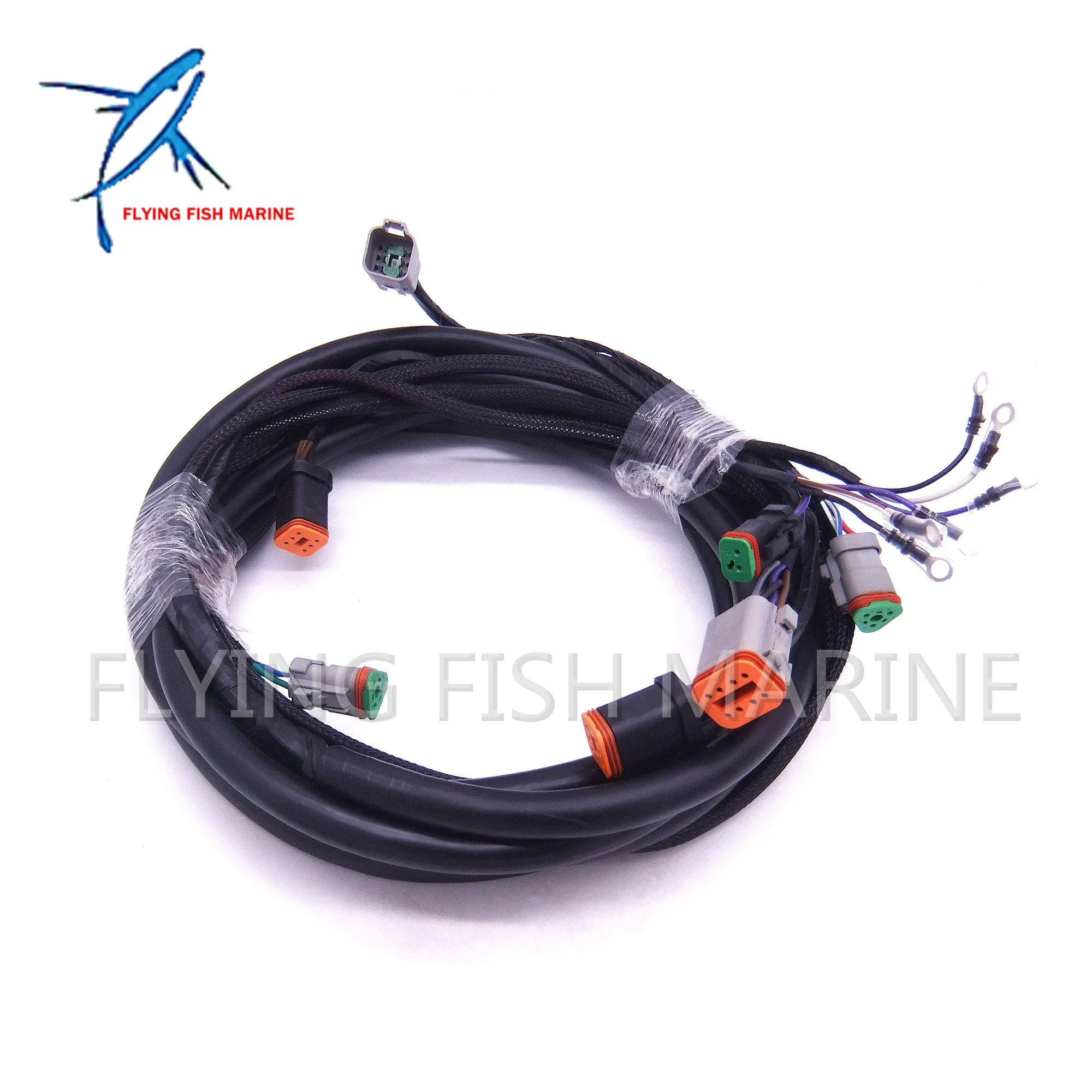 

0176340 176340 New SystemCheck 15ft Main Modular Ignition Wiring Harness Cable for Evinrude Johnson OMC Outboard Motor