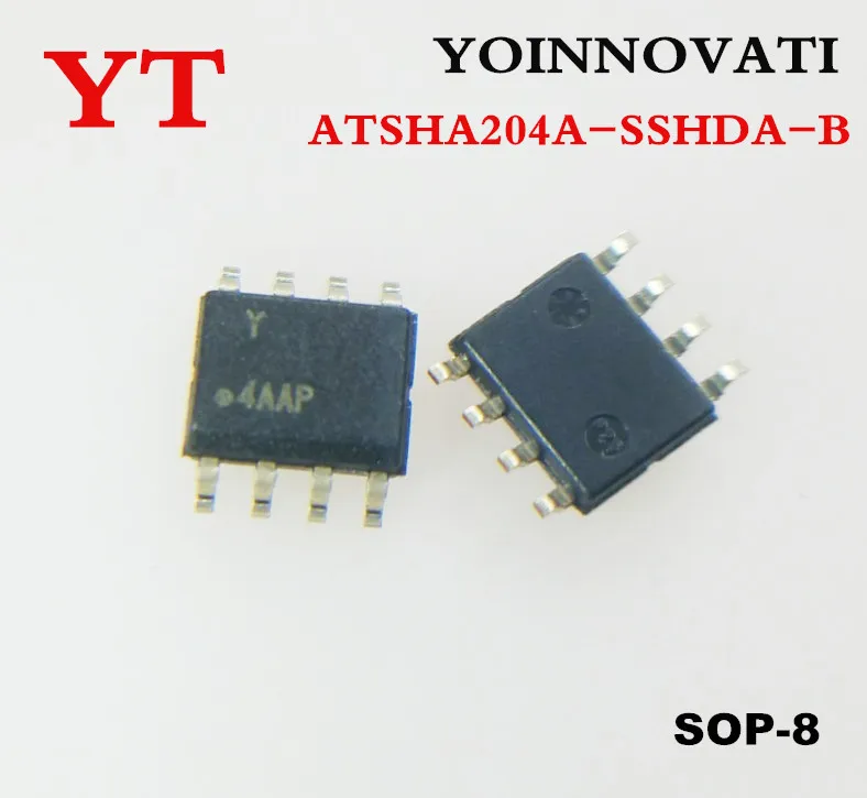  10 pcs /lot ATSHA204A-SSHDA-B ATSHA204A-SSHDA ATSHA204A-SS ATSHA204A ATSHA204 Y CRYPTO 4.5KB I2C SOP8 best quality