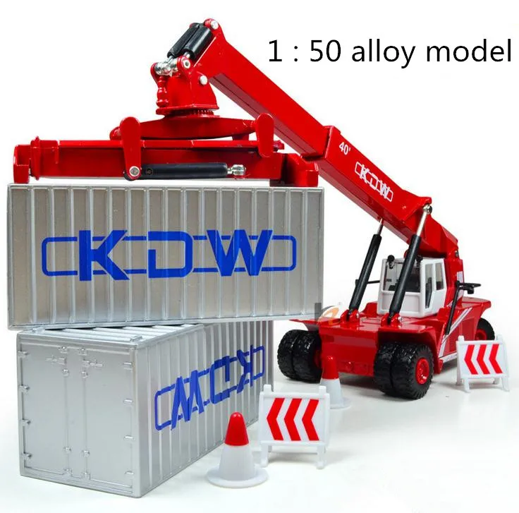 Free shipping ! 1 : 50 alloy slide car toy models construction vehicles ,Container front lifting Cars model,Children\'s favorite