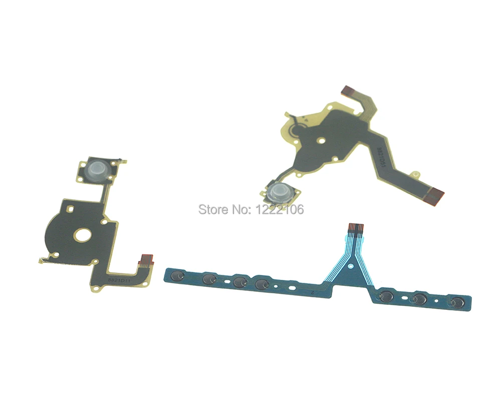 10sets اليسار الأيمن أزرار زر شريط مرن كابل الجمعية الكابلات المرنة استبدال إصلاح أجزاء مكون ل PSP 3000