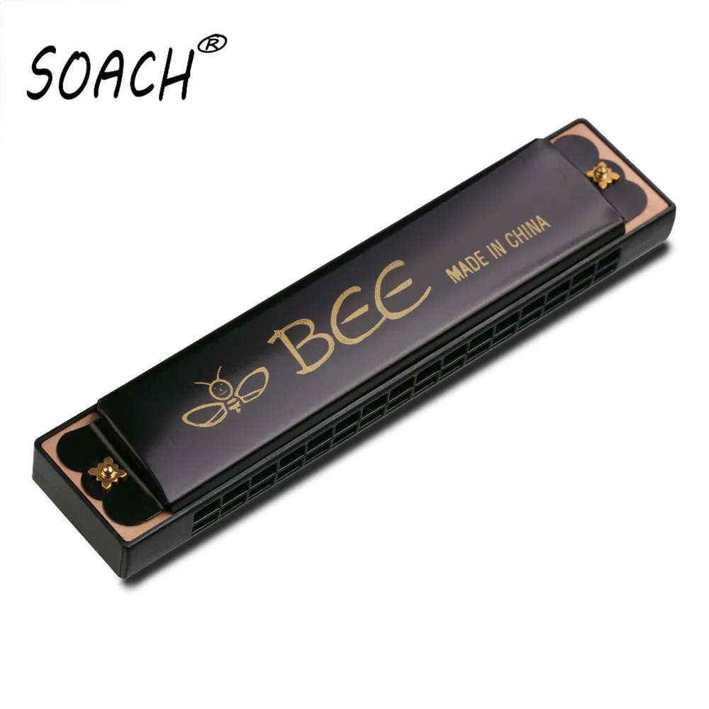 SOACH Delicate simple tone quality G5 red 16 hole harmonica instrument harmonicas gaita llaveros gaita de boca