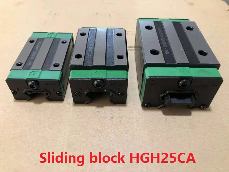 

8pcs HGH25CA slider block HGH25 CA match use HGR25 linear guide for linear rail CNC diy parts good quality Made in China