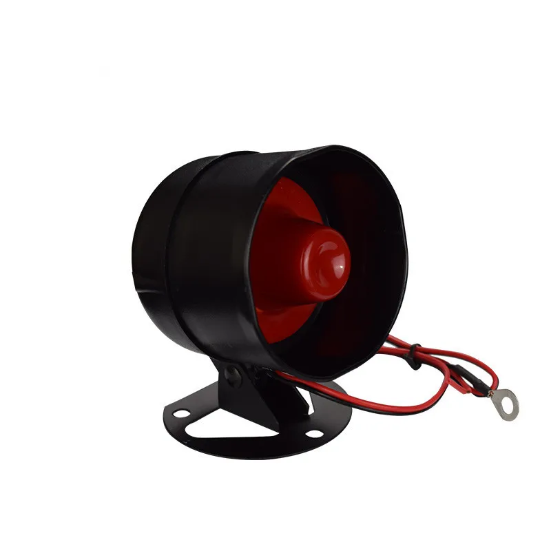 Mini DC12V Alarm Siren Horn Security Alarm Siren Speaker Anti-theft Alarm Speaker For Burglar Alarm System