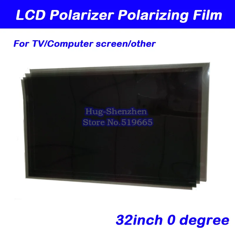 New 32inch 32 inch 0 90 degree Glossy 709MM*405MM LCD Polarizer Polarizing Film for LCD LED IPS Screen for TV