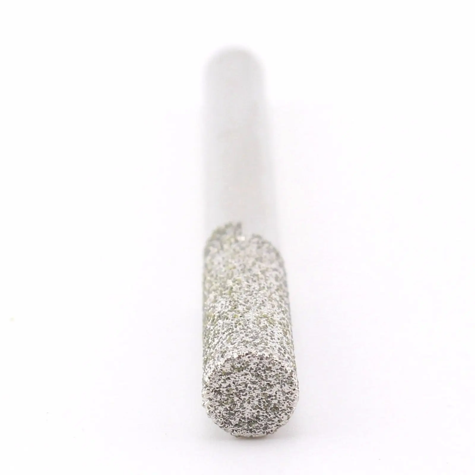 3Pcs Diamond Coated 1/4" Cylindrical Head Grinding Wheel Mounted Point Shank 6mm ILOVETOOL