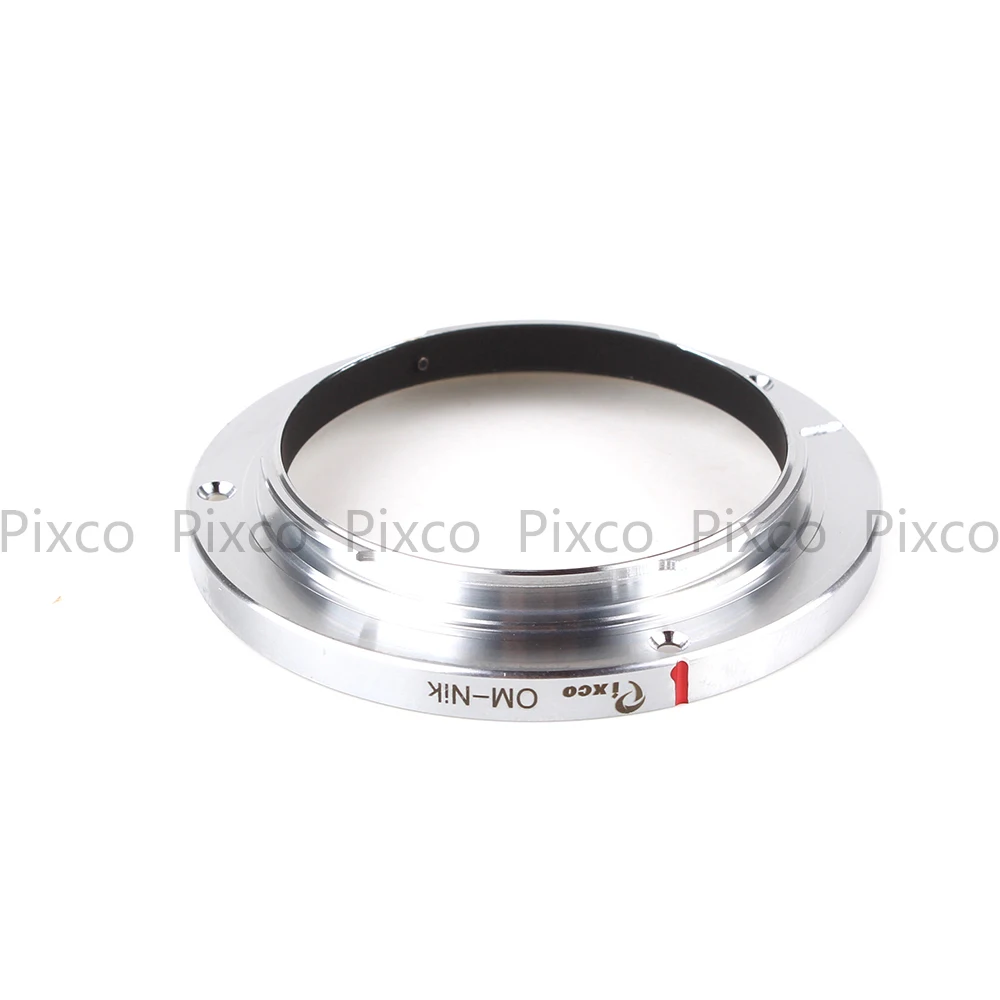 Pixco foco infinito 3 parafusos, adaptador de lente de três parafusos, adequado para olympus om lente para nikon câmera d7100 d600 d5200 d3200