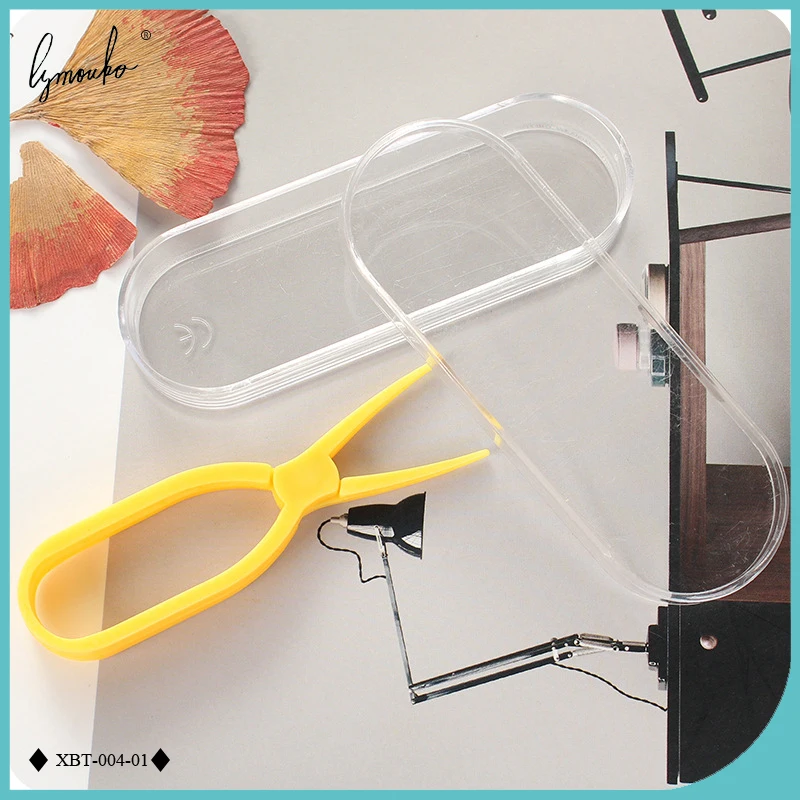 Lymouko 2set/Lot High Quality Multicolor Contact Lenses Soft Special Silica Gel Tweezers Lens Accessories Useful Clamps Travel image 4