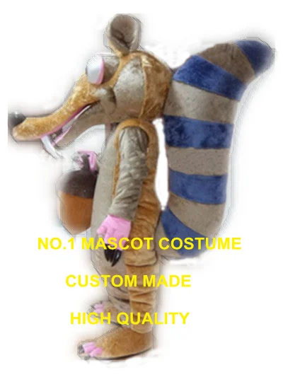 

Hot Cartoon Character Squirrel mascot costume with acorn adult size high quality squirrel theme carnival fancy dress kits 2489