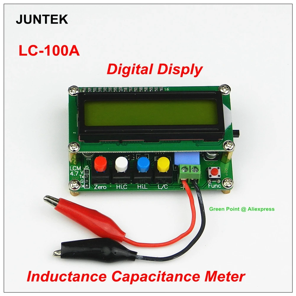 

High Precision LC-100A Inductance Capacitance Meter Digital L/C Meter Inductance Capacitance Table Digital Inductance Multimeter