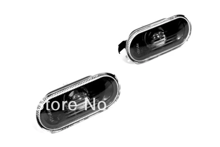 Smoke Side Marker Light Smooth Lens For VW Volkswagen Golf MK4