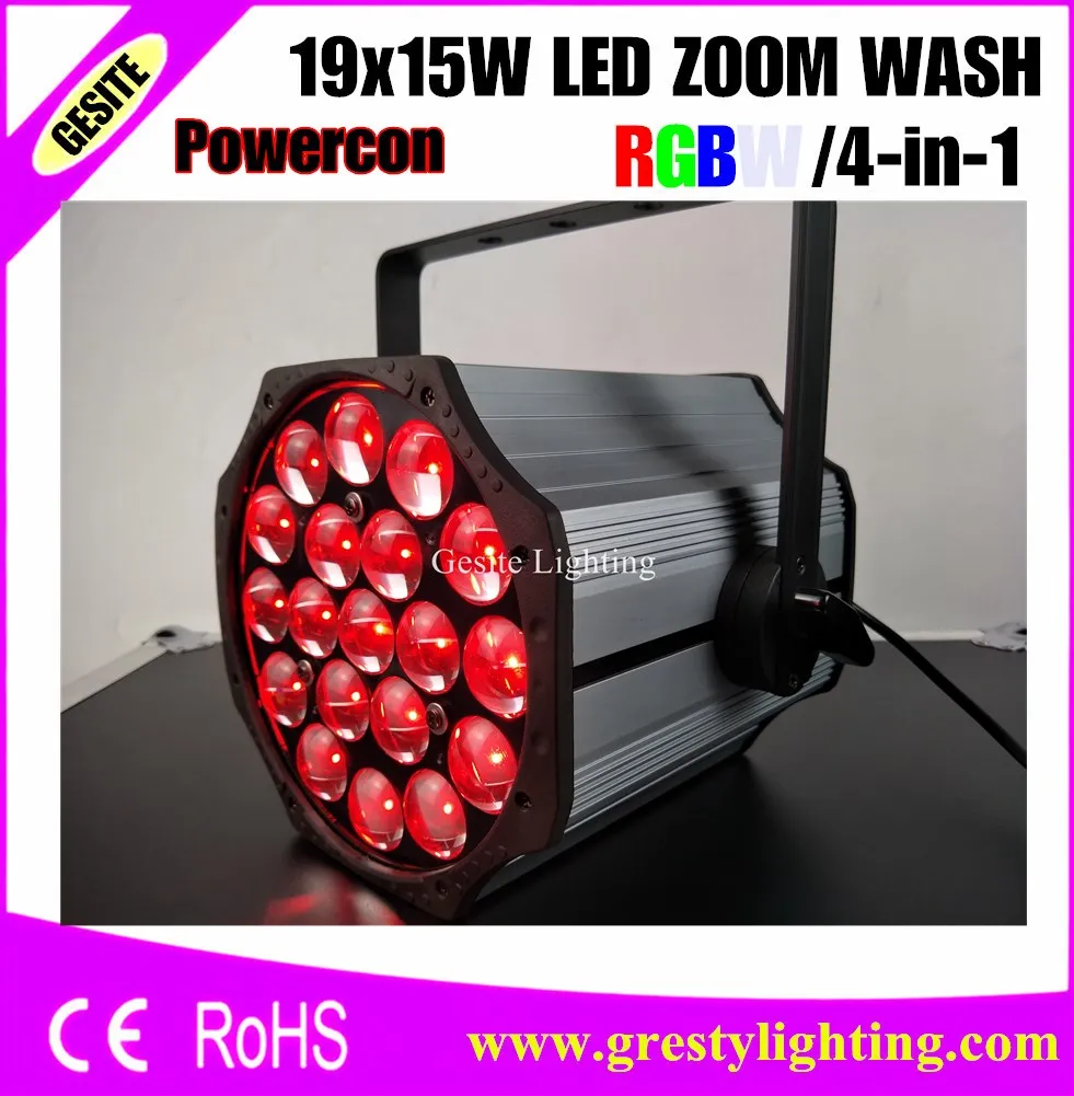 Big Bee Eye 19x15W Beam Zoom Par Light LED circle control