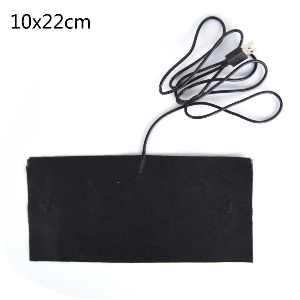 5V Carbon Fiber Heating Pad Hand Warmer USB Heating Film Electric Winter Infrared Fever Heat Mat