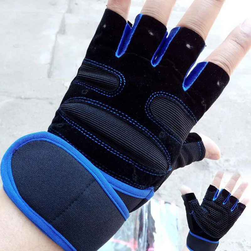 Halfvinger Guantes Beschermende Sporthandschoenen Luvas Power Fitness Gewichtheffen Gymtraining Multifunctionele Handschoenen G188