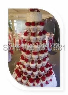 

8 Tier Round Acrylic Cupcake Stand, 8 Tier Round Perspex Cupcake Stand, 8 Tier Wedding Cake Standswedding cake stand