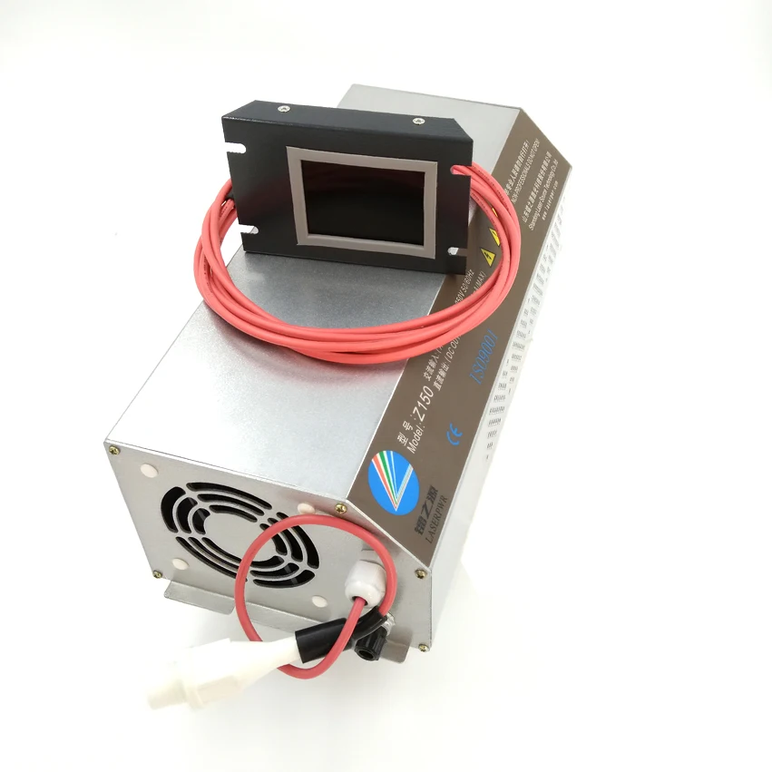 แหล่งจ่ายไฟใหม่คุณภาพสูง Z150 150 วัตต์ CO2 เลเซอร์แหล่งจ่ายไฟสำหรับ 150 วัตต์ 1850 มิลลิเมตรแก้วหลอด
