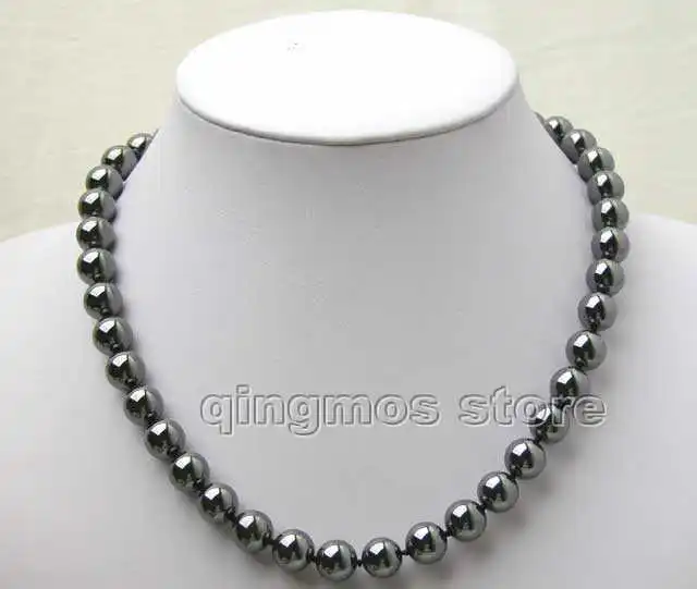 SALE Beautiful 8MM Round natural High Quality Magnet Hematite 18